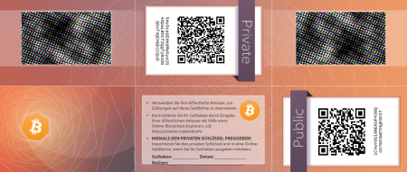 Paper Wallet BTC Paper-Wallet