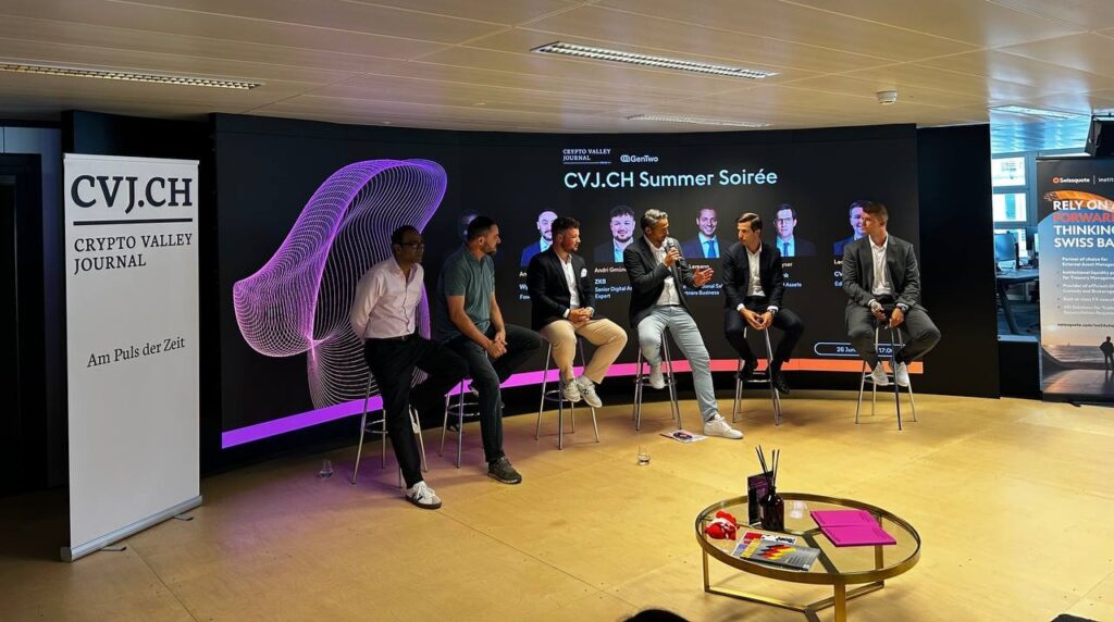 Schweizer Banken und digitale Assets: Eindrücke der CVJ.CH Summer Soirée Schweizer Banken und digitale Assets: Eindrücke des CVJ.CH Summer Soirée